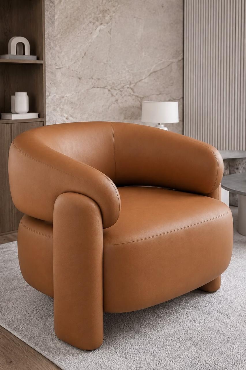 Poltrona de couro